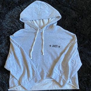 JUICY COUTURE CROPPED HOODIE